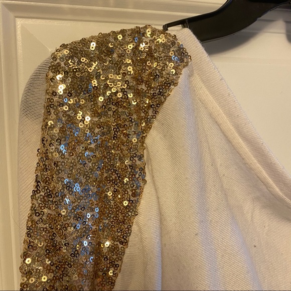 TOBI SEQUINED STRIPES SWEATER - Picture 6 of 10